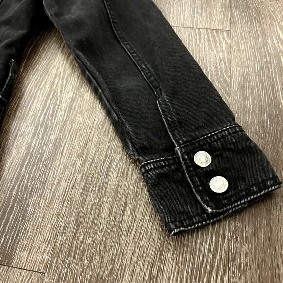 Black Denim Mini Dress - Picture 14 of 16